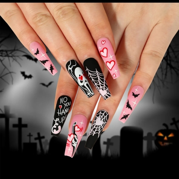 Beautiful Nail Other - BEAUTIFUL NAIL Halloween False Nails Set